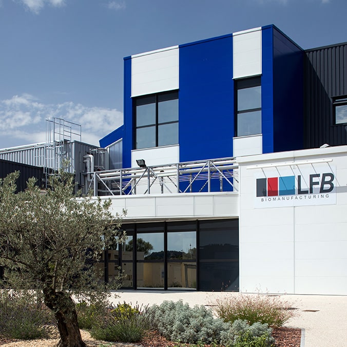 Les locaux de LFB Biomanufacturing.